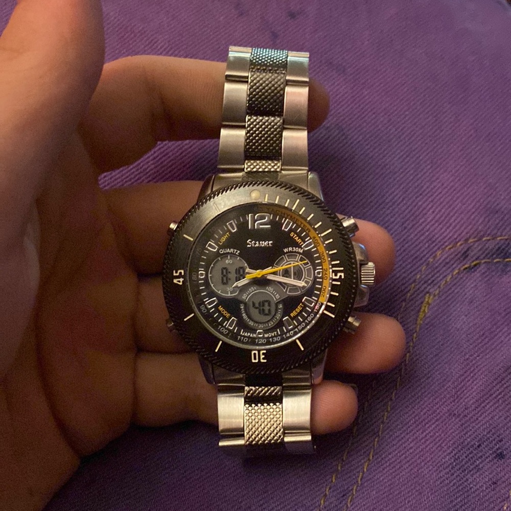 Stauer hybrid watch